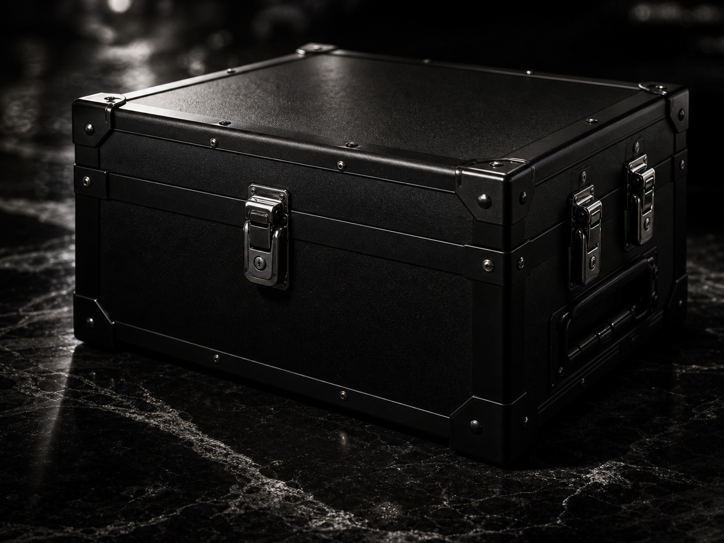 A high-security case for transporting diamonds